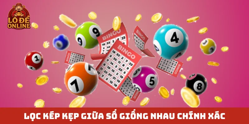 Lọc kép kẹp giữa số giống nhau chính xác