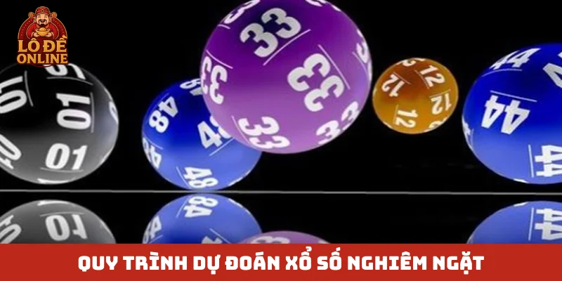 Quy trình dự đoán xổ số nghiêm ngặt